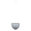 Scheurich Hanging Pot Ceramic Hanging Basket Dark Stone 18cm Diameter