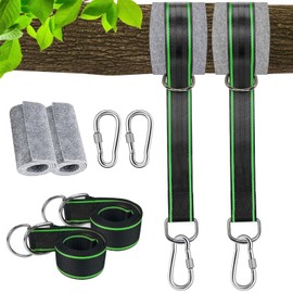 Qobobo Swing Attachment Beam Swing Attachment Tree Hammock Attachment Swing Suspension Hanging Chair Swing Attachment 150 cm x 5 cm Straps for Swing Holds up to 1000 kg