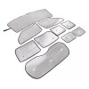 auguisy-motortrim All Window Sun Shade UV Visor Block Cover Set