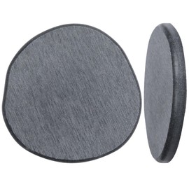 Pndeyo Water Absorbing Stone Coasters, Fast Drying Diatomite Cup Tray, Diatomaceous Earth Soap Holder for Bathroom Kitchen Sink- Dark Gray