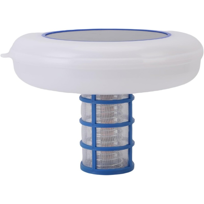 AUNMAS Ionizador Solar para Piscinas, Limpiador de Piscinas con LED