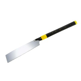 TAJIMA Pull-Stroke Saw - 265 mm x 16 TPI Japanese Flush Cut Hand Saw with Quick-Release Blade & Traditional Elastomer Straight Handle - JPR-265R