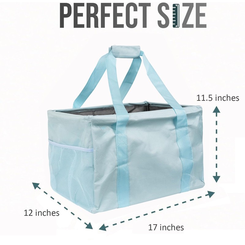 Extra Large Utility Tote Bag - Oversized Collapsible Tote with