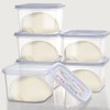 Vodolo Small Pizza Dough Proofing Box with Sealing Lids, Set
