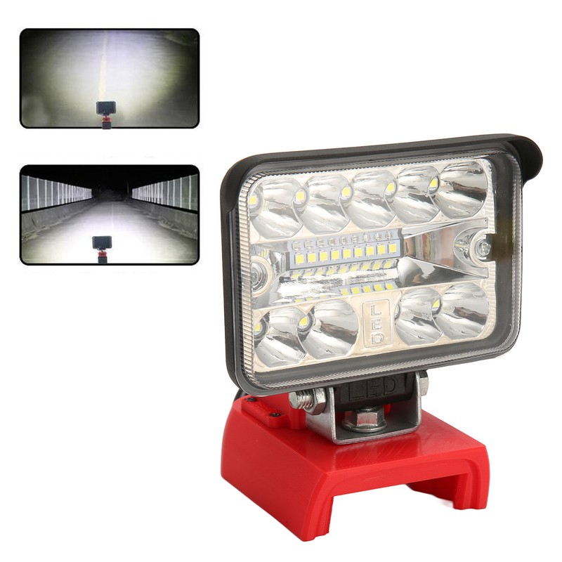 3in LED Rechargeable Work Light 18PCS Lamp Beads 2800lm 54W