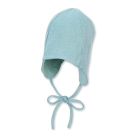 Sterntaler Baby Knitted Hat with Ear Flaps and Ties, light green