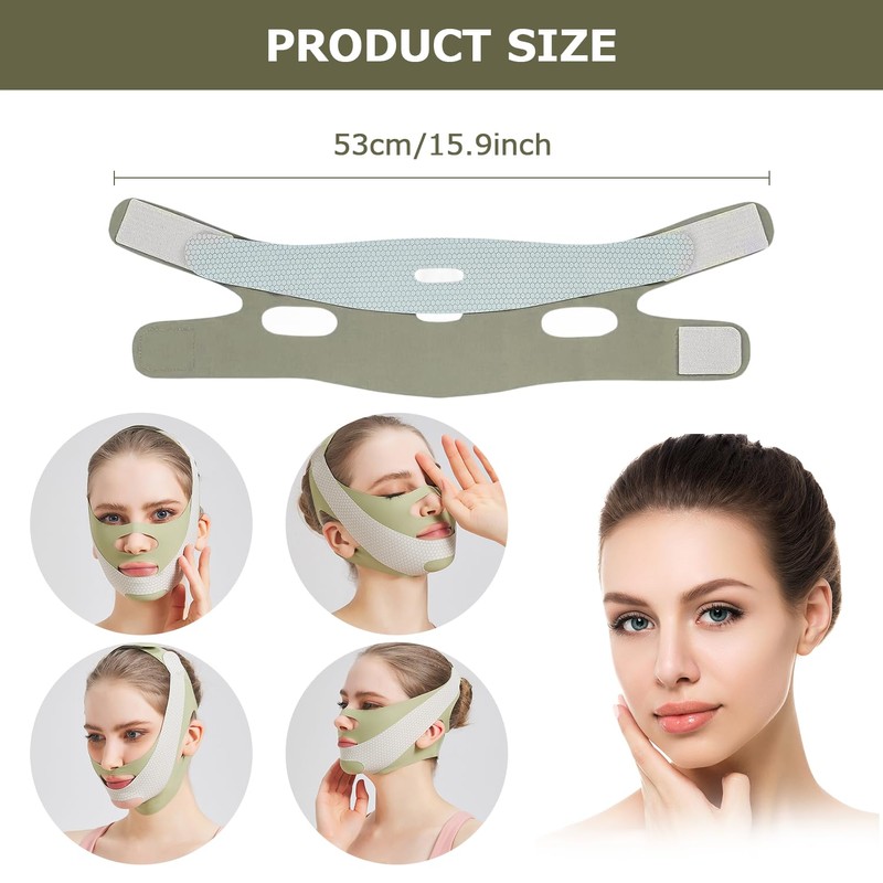 V-Line Lifting Chin Strap for Sleeping, Purely Physical and Side