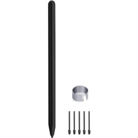 Magnetic Stylus Pen for Remarkable 2, with Eraser Digital,4096 Pressure Sensitivity, Palm Rejection, Remarkable Plus Pen Remarkable2 Stylus Pen with 5*Tips/Nibs (Black)