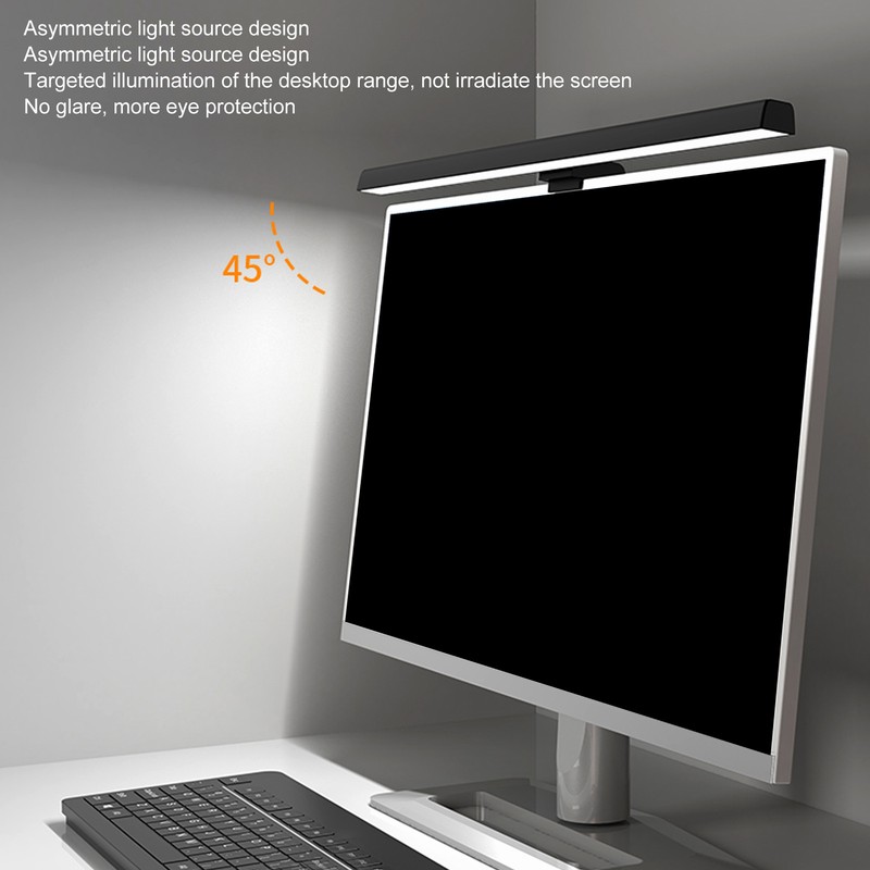 Monitor Light Bar 3 Switchable Light Modes Stepless Dimmable Touch