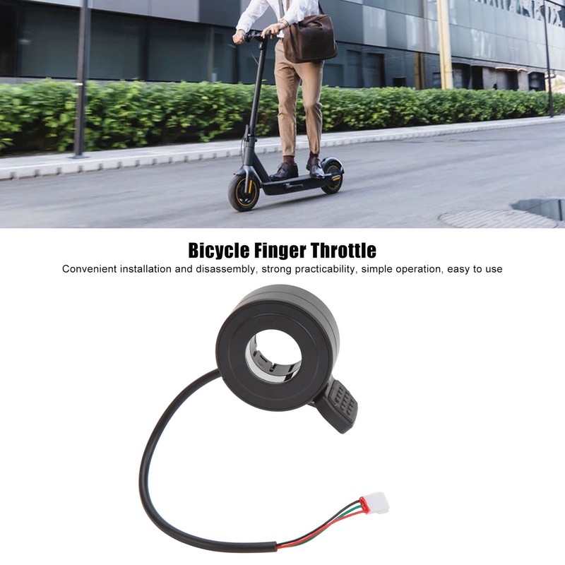 Electric Bicycle Thumb Throttle ABS Thumb Press Right Speed Shifter