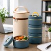 Insulated Lunch Container Set for Adults and Kids - Portable