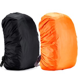 Yogopro Rain Cover for Backpack, School Bag (30-65L), Pack of 2, Waterproof Backpack Rain Cover, Backpack Rain Cover for Camping, Hiking