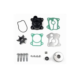 WINGOGO 06193-ZV5-020 Water Pump Impeller Rebuild Kit with Housing Replacement for HONDA Outboard 35 40 45 50 HP BF35A BF40A BF40D BF45A BF50A BF50D Boat Motor Engine Parts for 06193ZV5020