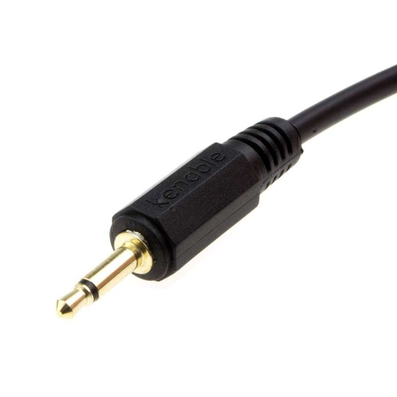 kenable Right Angle MONO 3.5mm Jack Plug to 3.5mm Jack