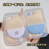 Mini Portable 6-Piece Makeup Brush Set for Loose Powder and Eyeshadow Brush White 5ea