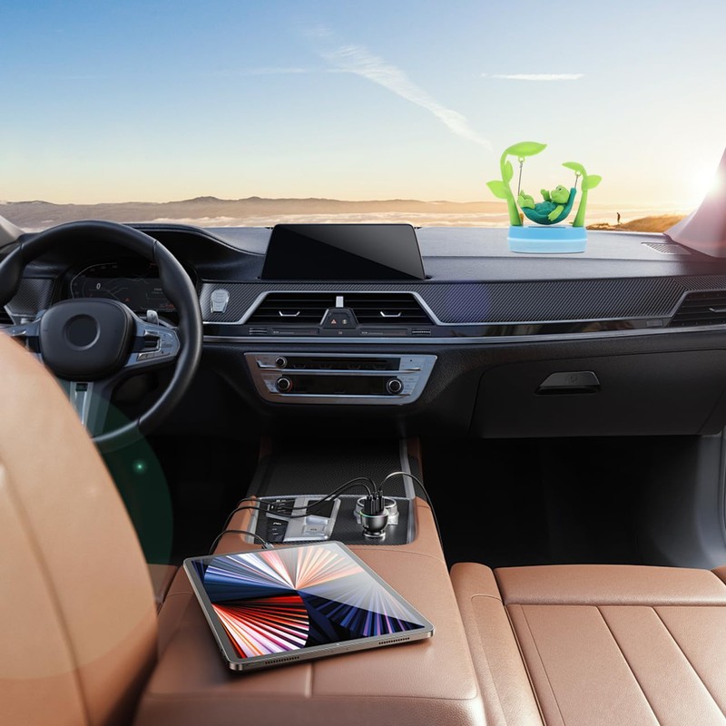 Totority Solar Powered Swinging Turtle Dashboard Ornament - Creative Shaking
