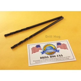 Drill Hog 1/8" Aircraft Extension Drill Bit 1/8"x6 Aviation Taper Length Lifetime Warranty