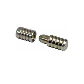 Model Rail Chromatized Steel Baseboard Alignment Dowels for Ø 8 mm hole (5 sets)