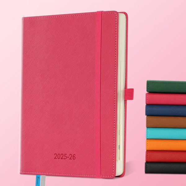 IN-LUXPRO 2025-2026 Academic Diary A5 Week to View (21.9x16.4 cm)