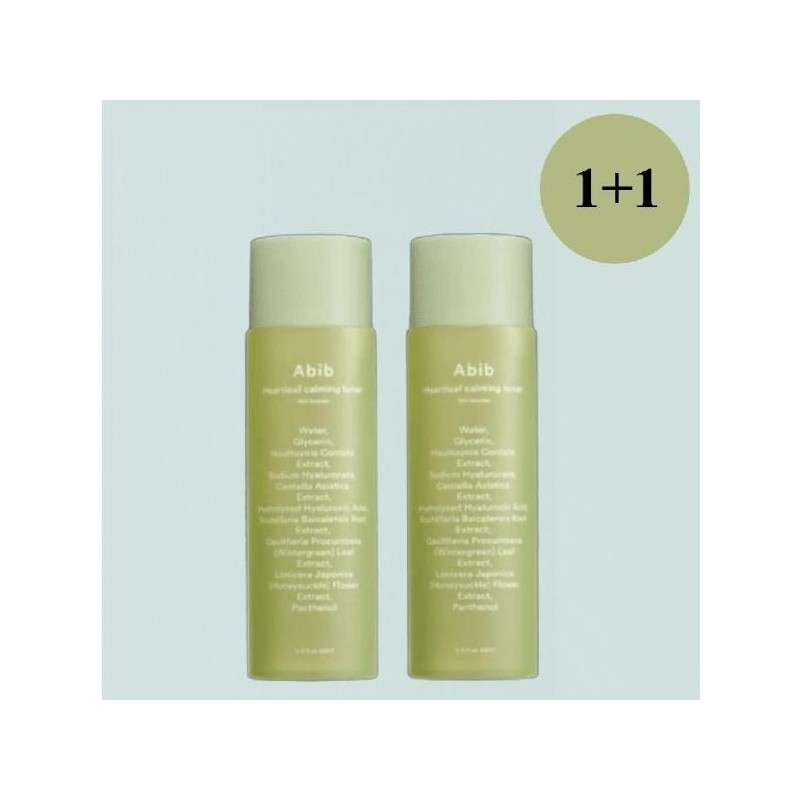 Aviv Houttuynia cordata calming toner skin booster 200ml+200ml single /