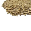 500PCS / 1.1LB Square Ceramic Mosaic Tiles, 0.4 x 0.4