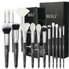 BEILI 15pcs Makeup Brush Set Professional Makeup Brushes Foundation Powder