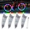 KaiDengZhe Bike Wheel Lights Rechargeable, 4 PCS Multicolor Bike Spoke