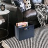 HofferRuffer Magazine Basket Holder, Foldable Magazine Rack, Document File Holder