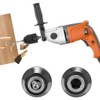 Bestgle Keyless Drill Chuck, 2~13mm SDS Adapter, Heavy Duty Impact