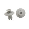 A ABSOPRO Rivets Mounting Clip 8 mm Plastic Grey Replacement