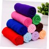 NOLITOY 20x20cm Microfiber Washcloths 10pcs Assorted Hand Towels Absorbent Quick