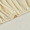 Tenger Home Set of 3 Fitted Sheet Headrest Cover Microfibre