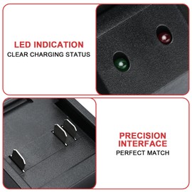 SHINTYOOL - Base de cargador rápido de batería de 21 V, compatible con cargador rápido, batería de iones de litio de 21 V (batería no incluida)