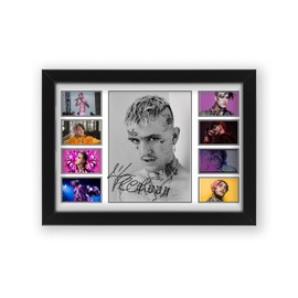 Lil Peep Signed Poster Print - Limited Edition Autograph Fan Gift – Collectible Memorabilia Merchandise (Unframed A4 (30x21cm))