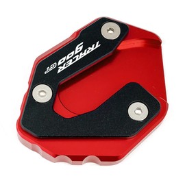 ZESIDIMO Seitenstützplatte Verlängerung Motorradständer Zubehör für Yamaha Tracer 900 GT Tracer900gt 2014-2018 2019 2020 Tracer 900gt (Rot)
