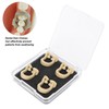 4pcs Resin Dental Dam Clamps Barrier Clip Dental Materials Tool