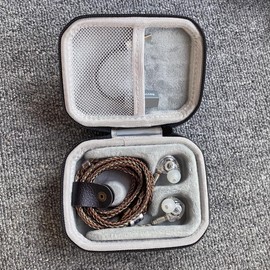 PU Leather Storage Box, Suitable for in Ear Earphones, Wired Earphones, Waterproof, Portable, Pressure Resistant Box, Earphone Storage Bag