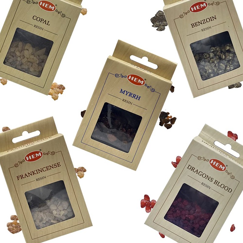 TRUMIRI Dragon's Blood Benzoin Copal Incense Variety Pack (3 Sets