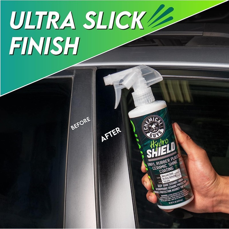 Chemical Guys HydroShield Vinyl Rubber and Plastic Ceramic Shine Coating