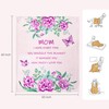 Mother's Day Flannel Blanket - 50x60 Inches Soft Cozy Plush