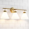 WOSHITU Bathroom Vanity Light Fixtures: 3-Lights Mid Century Modern Vanity
