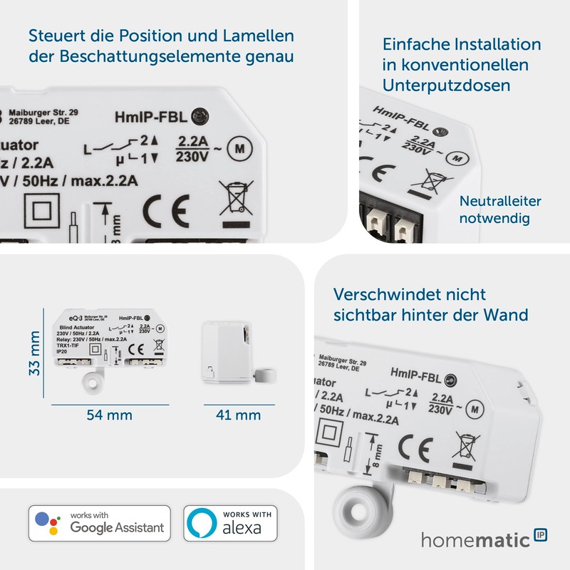 Homematic IP Switch Actuator and Meter
