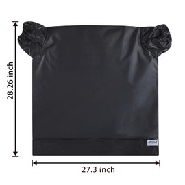 Oversize Film Changing Bag Camera Dedicated Film Developing Darkroom Zipper Bag Double Layer Load Photography 27.3X28.26'' Photography Accessories (27.3X28.26)