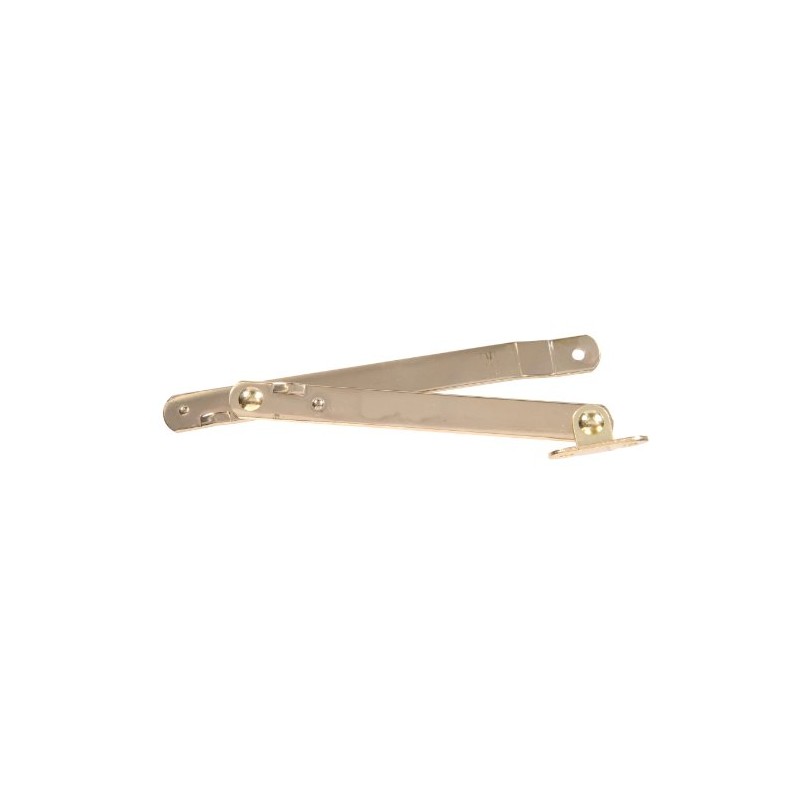 Hardware Essentials 851581 Folding Support Right Side Brass