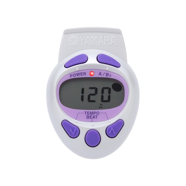 Yamaha ME-55VT Clip-on Digital Metronome Violet