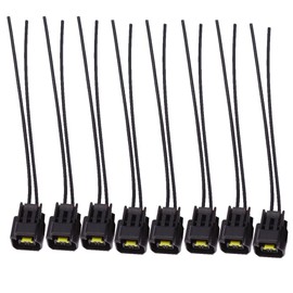 Bobina de encendido modular Conector de arnés de repuesto para Ford Mustang Cobra de 4.6 L, 5.4 L, 6.8 L (8 piezas)