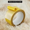 QWORK® Double Sided Carpet Tape, 36Ft 2 Inch Rug Tape