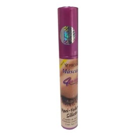 Rimel Maxi Volumen Silicón Waterproof 6ml 13g Color Negro