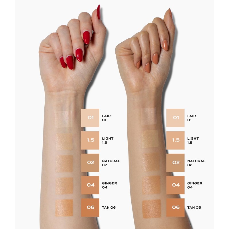 MAKE Beauty Diffusion Dew Skin Tint. Sheer to Medium Coverage