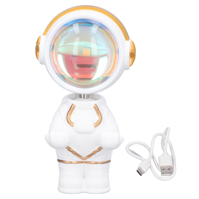 USB Astronaut Sunset Projector Atmosphere Lamp 360° Adjustable Head for